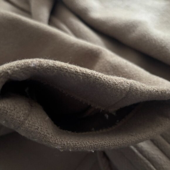 J. Press x Gloverall Duffle Coat Mi England Tan Beige Wool Overcoat - 38/ Medium - Picture 15 of 15